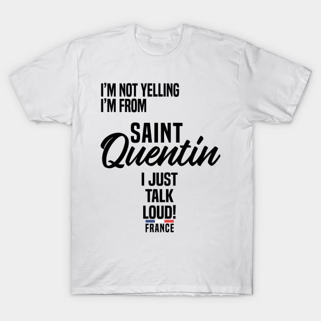 Saint Quentin in France T-Shirt by C_ceconello